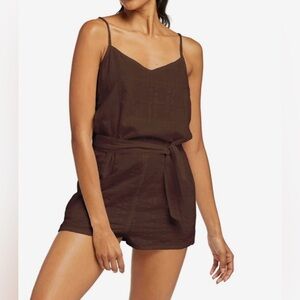 Vitamin A Gigi Linen Romper
